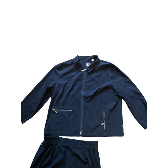 Zenergy by Chico’s 3-Pc Black Activewear Set – Jacket, Pants and Vest Sz L/XL - Picture 10 of 14